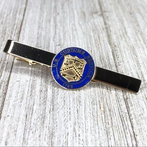 U. S. Customs Service Logo Shield Tie Bar Clip